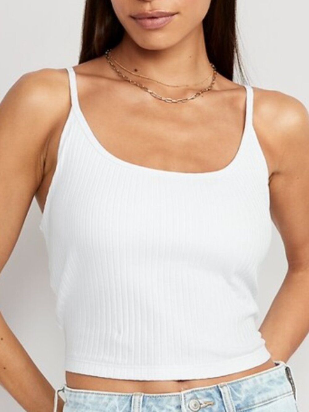 Old Navy Rib-Knit Crop Tank Top